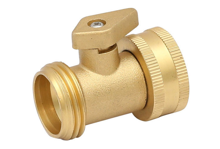 Ottone shut-off valve with copper handle made in China