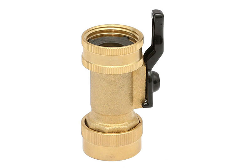 Ottone shut-off valve with quick connector made in China