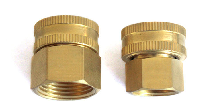 Dual Female Ottone Swivel Hose Connector